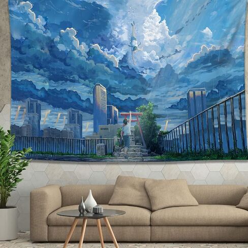 sabermaster Tapestry Anime Wall Tapestry Starry Night Tapestry Galaxy Tapestry for Party Bedroom Living Room Home Decoration 50x60in in Saudi Arabia