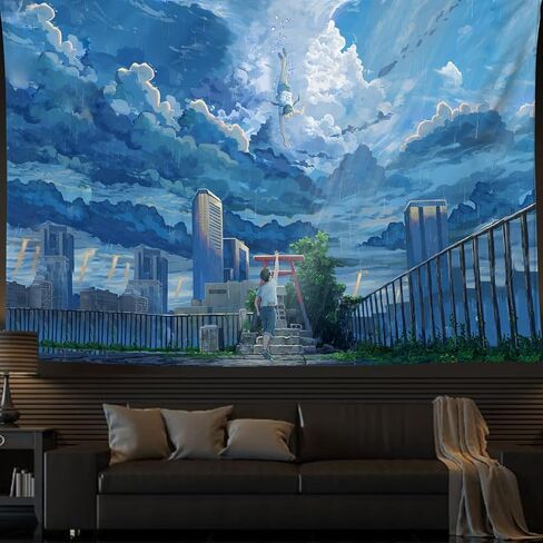 sabermaster Tapestry Anime Wall Tapestry Starry Night Tapestry Galaxy Tapestry for Party Bedroom Living Room Home Decoration 50x60in in Saudi Arabia