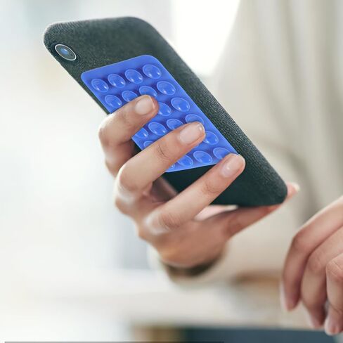 جراب هاتف بالشفط، حامل للهاتف من السيليكون، حامل للأجهزة المحمولة اليدوية، مقاطع فيديو Tiktok وصور شخصية in Kuwait