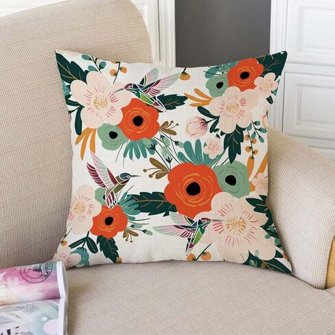 TSSOHU Blue and Gold Marble Cotton Linen Square Throw Pillow Case Decorative Cushion Cover Pillowcase for Sofa 18"X 18" in Saudi Arabia