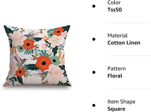 TSSOHU Blue and Gold Marble Cotton Linen Square Throw Pillow Case Decorative Cushion Cover Pillowcase for Sofa 18"X 18" in Saudi Arabia