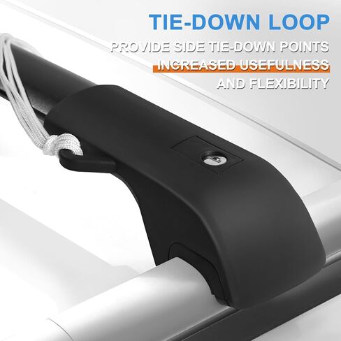 FengYu Roof Rack Cross Bars 220lb Compatible with Subaru Forester 2014-2024 (not for Wilderness), Heavy Duty Lockable Aluminum Roof Rails Crossbars Cargo Bars Canoe Rooftop Black Carrier Luggage in Saudi Arabia