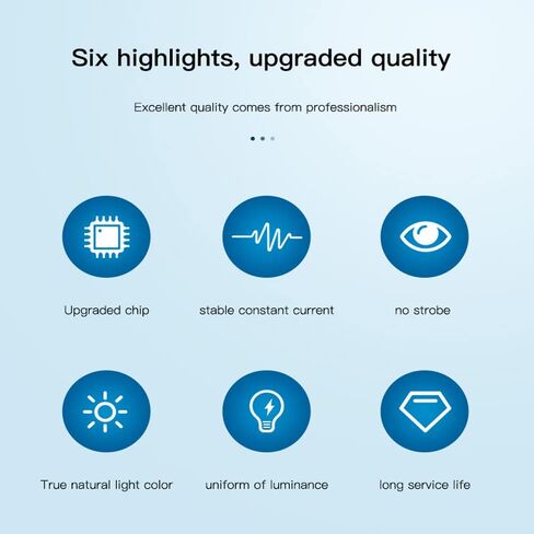 طقم شريط إضاءة Creality Ender 3 S1/Ender 3 S1 Pro ضوء LED أصلي لطابعة Creality ثلاثية الأبعاد، توفير الطاقة وتوفير الطاقة، سهل التركيب، ضوء ناعم بدون ستروب 24 فولت/5 وات in Kuwait