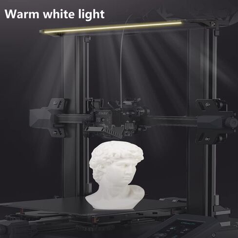 Creality Ender 3 S1/Ender 3 S1 Pro Light Bar Kit Original LED Light for Creality 3D Printer, Energy and Power Saving Easy Installation Soft Light No Strobe 24V/5W in Saudi Arabia
