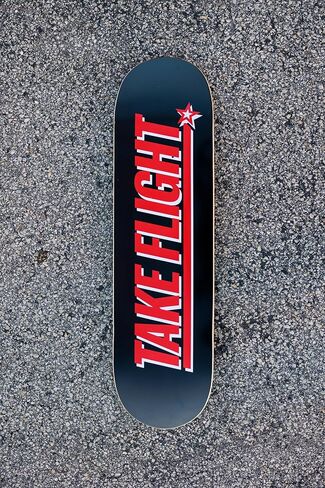 TAKE FLIGHT Premium Skateboard Deck, 100% Canadian Hard Rock Maple, Kids/Adults in Saudi Arabia