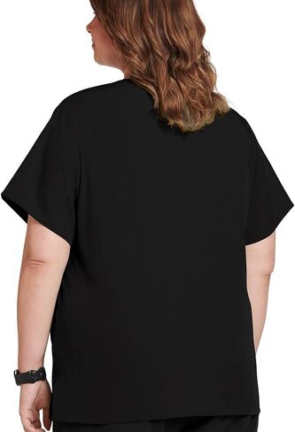 Jockey Women's Scrubs WOV-Neck Crossover Scrub Top in Saudi Arabia