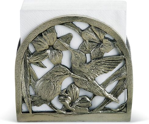 Demdaco Big Sky Carvers Rooster Metal Napkin Holder, Multicolored in Kuwait