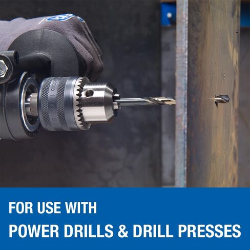 Champion Cutting Tool Brute Platinum XL5-5/16 Heavy Duty Jobber Drill Bits (6 per pack): Made In USA in Saudi Arabia