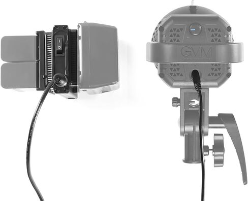 Power Your GVM P80S LED Fixture or Other 30 VDC Devices with Ease Using The GVM V-Mount Battery Plate Adapter with DC Cable Output for P80S Power Your Lights on The go. in Saudi Arabia