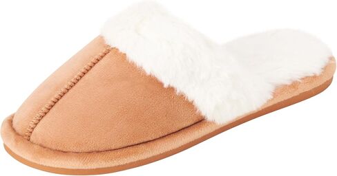 شبشب نسائي ناعم من القطيفة مبطن بالفرو الصناعي من GOLDTOE in Kuwait