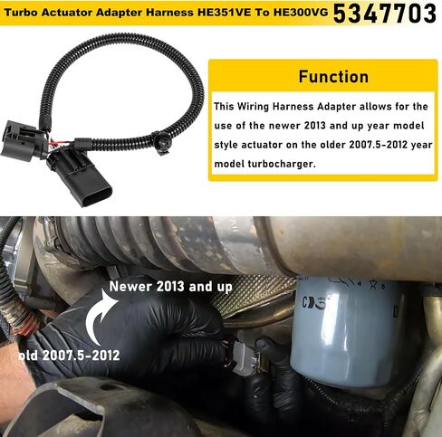 توربو المحرك محول تسخير ل 6.7L دودج رام شاحنة ISB Holset HE300VG/HE351VE استبدال OE #5347703 in Saudi Arabia