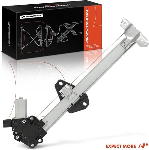 A-Premium Power Window Regulator with Motor Compatible with Honda Accord 2008-2012 Crosstour 2012-2014 Rear Passenger Side in Saudi Arabia
