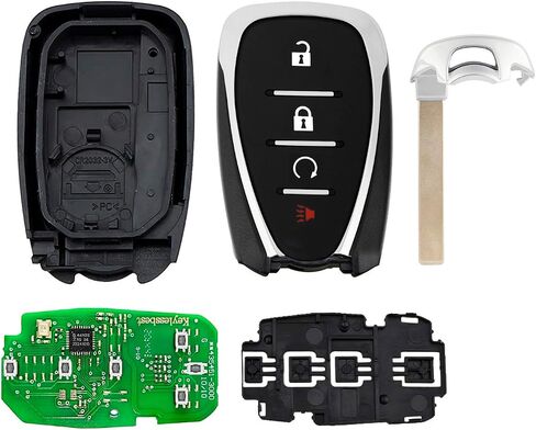 Replacement for 2021 2022 Chevrolet Trailblazer Blazer Traverse Key Fob Remote Control HYQ4ES 4 Buttons 433MHz in Saudi Arabia