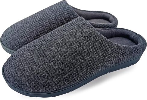 ofoot Comfortable and Supportive Women's Home Slippers with Memory Foam,Terry Cloth Lining Non-Slip TPR Outsole in Saudi Arabia