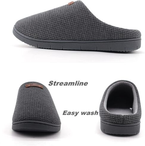 ofoot Comfortable and Supportive Women's Home Slippers with Memory Foam,Terry Cloth Lining Non-Slip TPR Outsole in Saudi Arabia