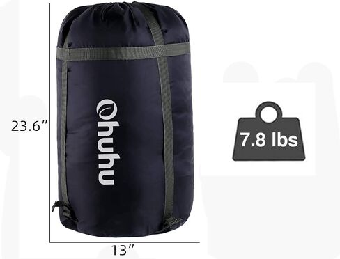 Sleeping Bags for Adults 2 Person, Ohuhu Double Sleeping Bags for Adults with 2 Pillows Fall Winter Cold Weather Waterproof Sleeping Bag for Family Teen Outdoor Camping Hiking Backpacking in Saudi Arabia
