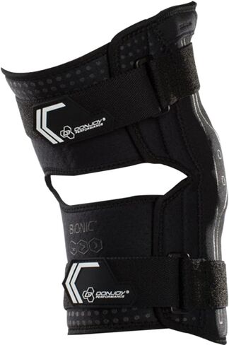 DonJoy Performance Bionic Knee Brace – Hinged, Adjustable Patella Support, Lateral / Medial Ligament (ACL, MCL, LCL), Meniscus, Knee Sprains for Soccer, Basketball, Skiing, Hockey, Running, Water Sports in Saudi Arabia