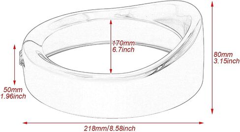 HDBUBALUS Visor Style 7 inch Headlight Trim Ring 4 1/2" Fog Light Trim Ring Turn Signal Trim Ring Set Fit for Harley Softail Touring Chrome in Saudi Arabia