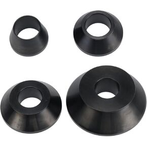SUDEG Wheel Balancer Cone, 4pcs Tire Balancing Machine Cones Set,Manual Tire Changer Centering Cone for 40mm Shaft #45 Carbon Steel for Car Truck SUV