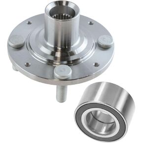 Front Wheel Hub Bearing Kit Set LH Driver RH Passenger for Civic DX LX Del Sol
