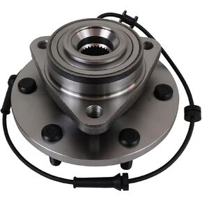 Autoround 515125 [4WD/AWD] Front Wheel Bearing and Hub Assembly fit for 2008-2012 Nissan Titan/Armada, 08-10 Infiniti QX56, 6 Lug W/ABS