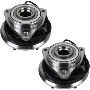 Autoround Pair 513270 Front Wheel Hub and Bearing Assembly Compatible with Jeep Liberty 2008-2012, Dodge Nitro 2007-2011, 5 Lug w/ABS