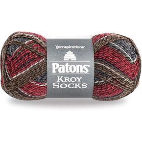 Kroy Socks Yarn-Grey Brown Marl