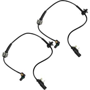 TRQ Front Rear ABS Wheel Speed Sensor Set Compatible with 2015-2020 Cadillac 14-20 Chevrolet GMC