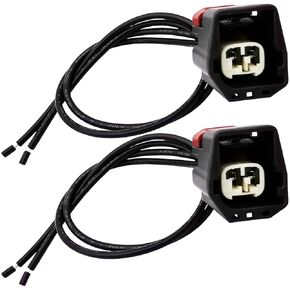 2PCS 88952831 88953306 ABS Wheel Speed Sensor Connector Pigtail Compatible with Buick Cadillac Dodge Ford Jaguar L-a-n-d Ro-ver Mitsubishi Ram Saturn Replace#S1452｜3U2Z14S411GVA
