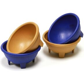 Chef Craft Classic Salsa/Drip Bowls, 12 ounce 2 piece set, Color May Vary