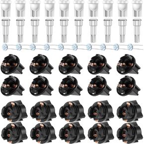 cciyu Instrument Cluster Dash Panel Light with Twist Lock Socket Kit Super Bright Bulbs For Ford For F-150 1999-2003 For Ford For F-150 Heritage 2004