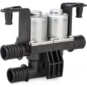 64116910544 Heater Control Valve - Water Control Valve for 2004-2018 BMW X5 E53 E70 F15 / 2008-2019 BMW X6 E53 E70 F15 Repalces# 1147412166 EHV102