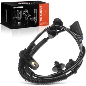 A-Premium ABS Wheel Speed Sensor Compatible with Jaguar Models - X-Type 2002 2003 2004 2005 2006 2007 2008 - Rear Right Passenger Side, Replace# 1X432B372AD, 1X432B372AG