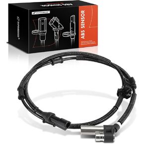 A-Premium ABS Wheel Speed Sensor Compatible with Ford Models - Bronco 1993 1994 1995 1996 - Front Driver or Passenger Side, Replace# F4TZ2C204AA