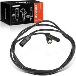 A-Premium Rear Left ABS Wheel Speed Sensor - Compatible with Dodge, Freightliner & Mercedes-Benz Models - Sprinter 3500 2007-2018 - Rear Driver Side, Replaces 9065401117, 0265009340