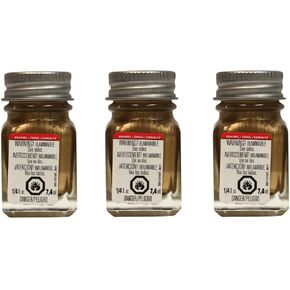 Testors Enamel Paint, Metallic Gold, 1/4-Ounce (3 Pack)