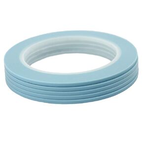 JINBING High-Temp Vinyl Fine Line Fineline Masking Tape Automotive Curves Car Auto Paint 3mm x 33M/Roll 5pcs