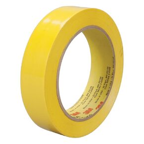 3M Polyethylene Tape 483, Yellow, 1 in x 36 yd, 5.0 mil