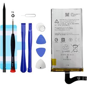 G020J-B Replacement Battery for Pixel 4 XL,Rechargeable 0 Cycle Battery Compatible with Google Pixel 4 XL G020P G020 GA01181-US with Repair Tool Kits