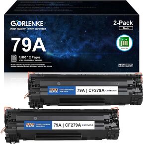 79A High Yield Toner Cartridge CF279A Compatible Replacement for HP 79A Toner Pro MFP M26nw M26a M12w M12a Printer 2-Pack Black