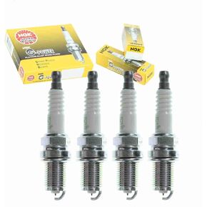 4 قطع شمعات إشعال NGK G-Power متوافقة مع Saab 9-3 2.0L L4 2003-2011