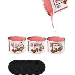 Car Air Fresheners | 4pcs 60ml Automobile Scents | Long Lasting 30-days Keep Fragrance | Home Remove Odor | Nature Aromas Diffuser for Auto Bathroom Garden Deodorizer (Cherry, 4Pcs)