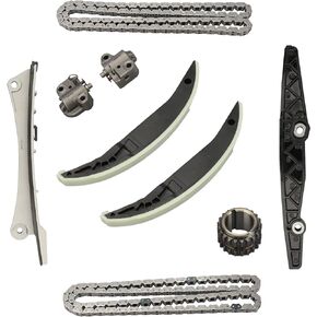 MAYASAF Engine Timing Chain Kit for Ford Escape 2001-08/Five Hundred 2005-07/Freestyle 2005-07/Taurus 2001-05,for Mazda Tribute 2001-08, for Mercury Cougar 2001-02/Mariner 2005-07/Montego 2006-07