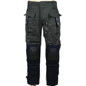 RSH LeatherCraft Combat Military Green Cotton Tactical Pants Cosplay