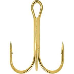 Danielson 582MB-16 Treble MB Hook, Gold, Size 16