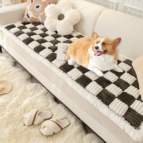 LiveGo Dog Couch Cover Protector, Couch Cover for Dogs Washable Pet Bed Couch Cover, Pet Friendly Sofa Cover for Large Dogs (Black, 70x150 cm/27.6x59.06 in)