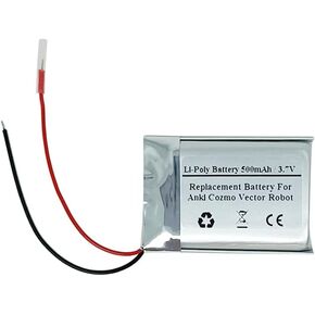 500mAh 3.7V Replacement Battery Compatible with Anki Cozmo Vector Robot