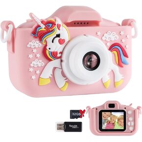 ألعاب الكاميرا للأطفال هدايا عيد الميلاد للبنين والبنات ألعاب الأطفال 3 4 5 6 7 8 9 10 11 12 سنة ألعاب للبنات كاميرا فيديو رقمية عالية الدقة للأطفال الصغار 5 ألعاب ألغاز مع بطاقة SD سعة 32 جيجابايت in Kuwait