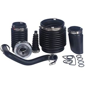 SupremeMarine 803100T1 Transom Seal Bellows Kit for MerCruiser Bravo 1 2 3 with Gimbal Bearing, Exhaust Bellow, U-Joint Bellow, Shift Bellow Replace 30-803100T1 8M0095485 Sierra 18-8212
