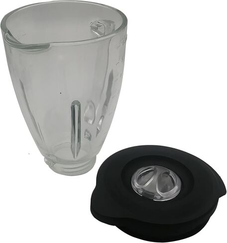 6-cup stainless steel Jar with lid，Compatible with Oster Classic Series OSTERIZER GALAXIE BLENDER/CHOPPER and Compatible with Cuisinart blender (Stainless steel, 6 cups round Jar) in Kuwait